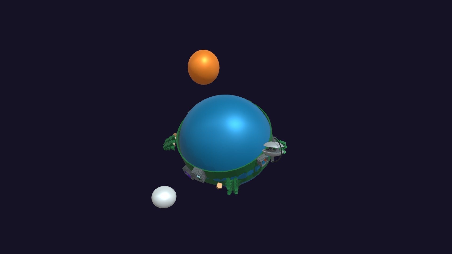 Visiting the big and small people world