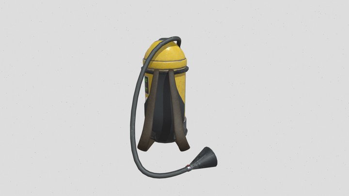 Tank (3-Day Challenge/Custom Prop) 3D Model