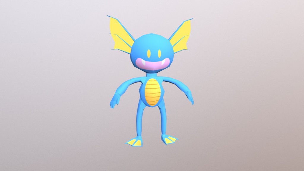 Fishy character - 3D model by lubathebroski [989b243] - Sketchfab