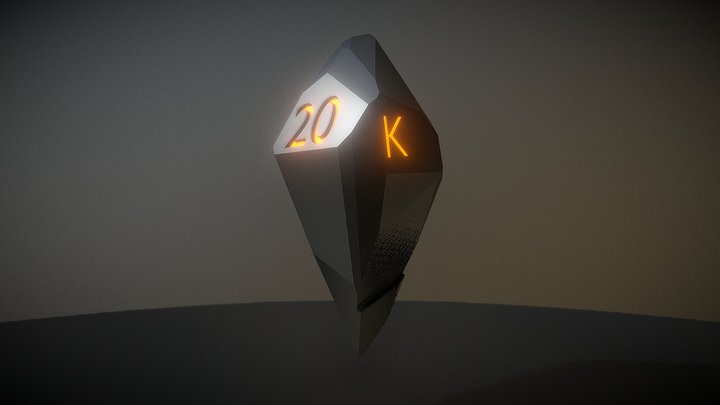 20k Milestone Thank You :) – Kostenloses 3D-Modell STL