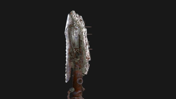 Post Apocalyptic weapons FREE 3D Model