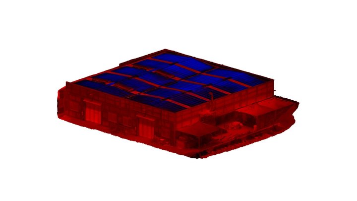 Capannone Termografico 3D Model