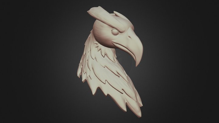 Pheonix Head 3D Model