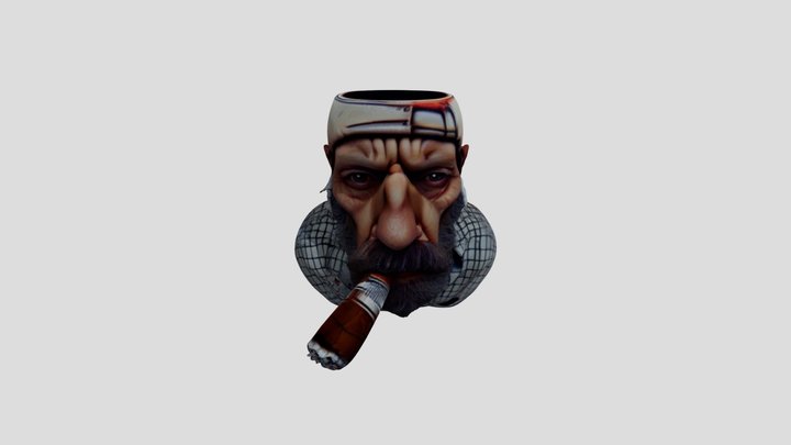 Cigarman 3D Model