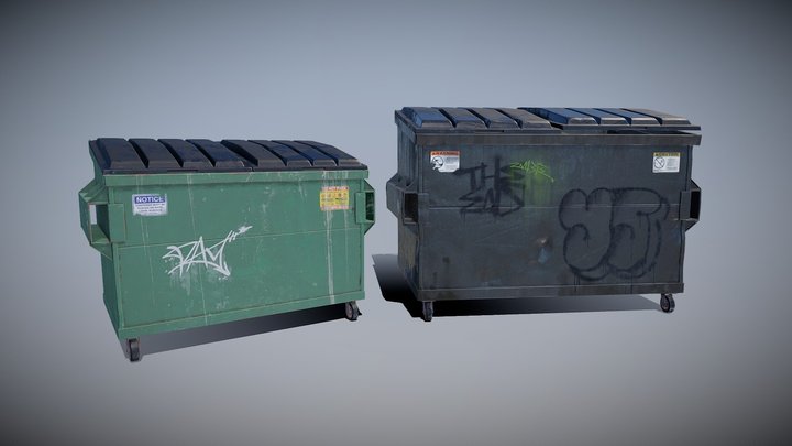 dumpster 3D Model