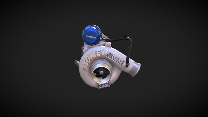 Tomei Turbo. 3D Model