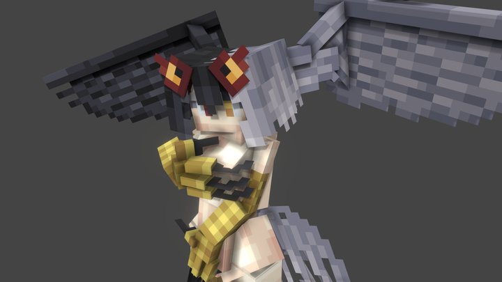 Mad Bird Jubjub 3D Model