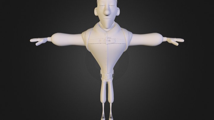 Andre High Poly 3D Model