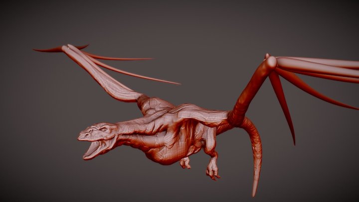 dragon01 3D Model