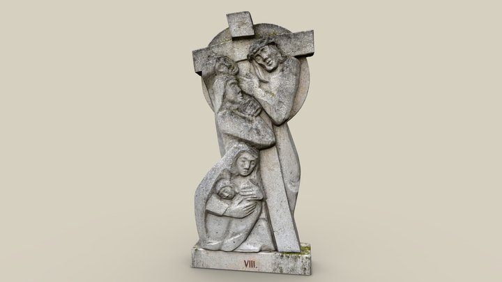 Kreuzwegstation 8 – Modelo 3D gratuito STL