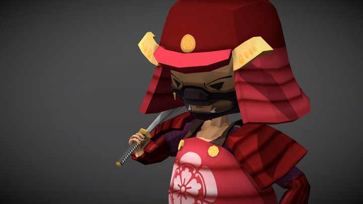 Soldier - Swordman Anim Attack V3 3D Model
