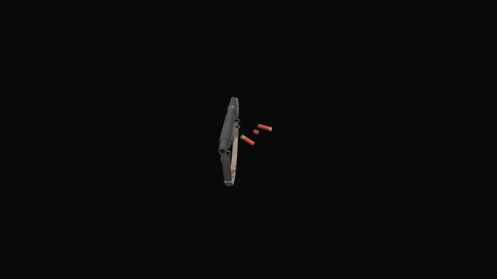 PBR Stevens Model 520-30 3D Model
