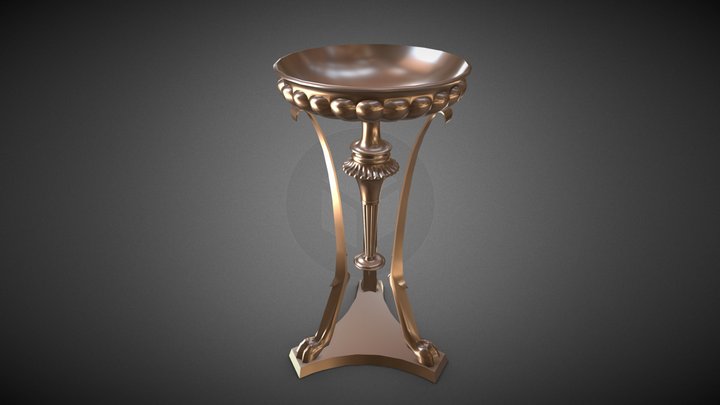 Roman tripod 3D Model