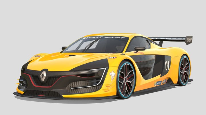 2014 Renault Sport R.S. 01 – Modelo 3D gratuito STL