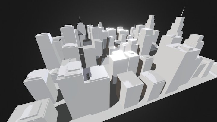 Ciudad 3D Model