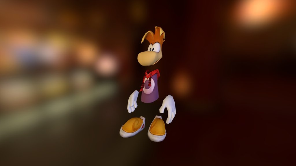 Rayman 3D models - Sketchfab