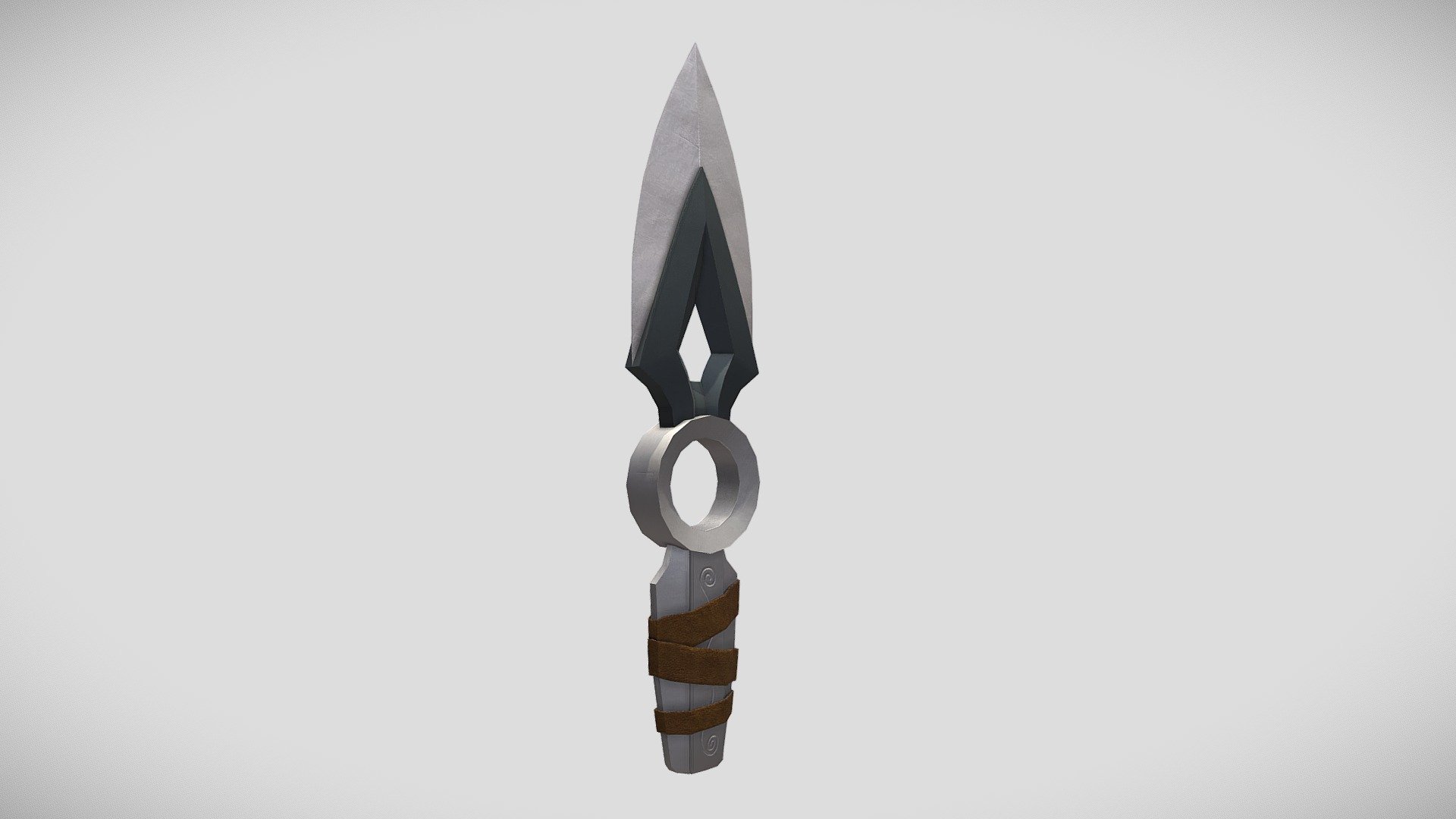 Jett's Kunai - 3D model by Colin Bolk (@colinbolk) [98a6a72] - Sketchfab