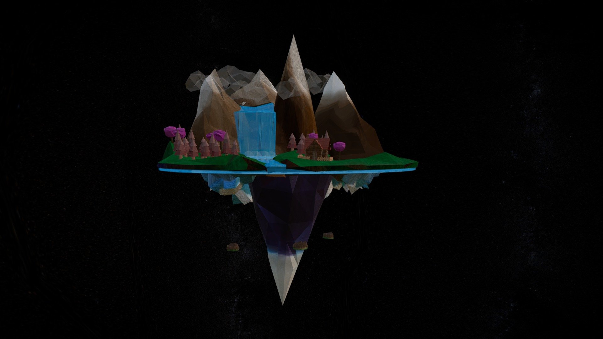 Fantasy World: 3D Modelling Diorama T02