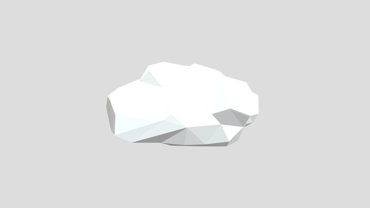 Cloud3 lowpoly 3D Model