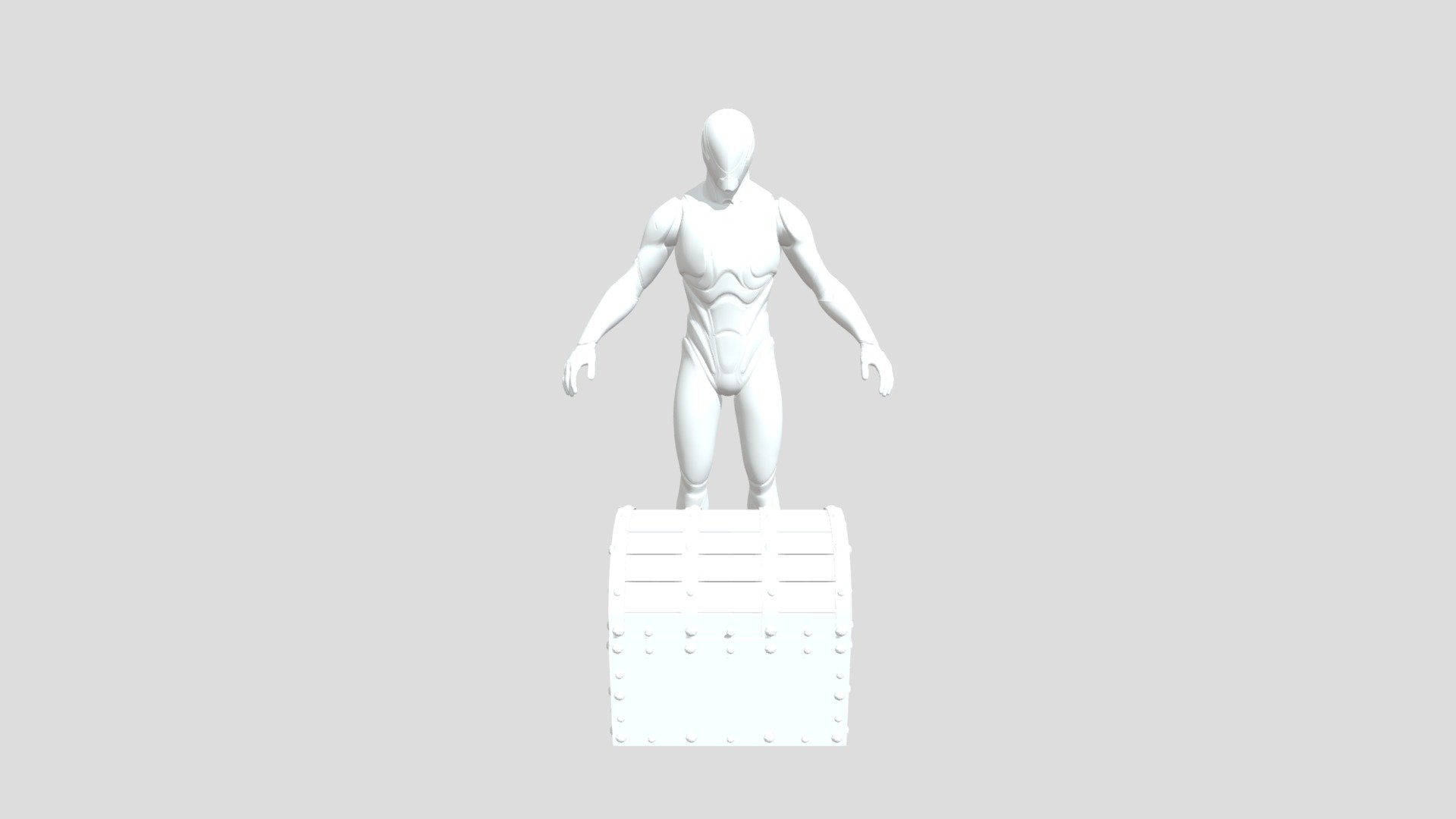 Chestbox model - 3D model by 2021480252 [98a7421] - Sketchfab