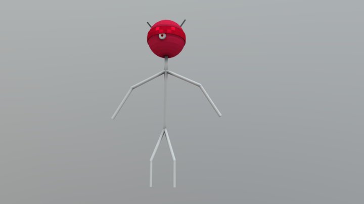 Mother lolly, the evil lollipop 3D Model