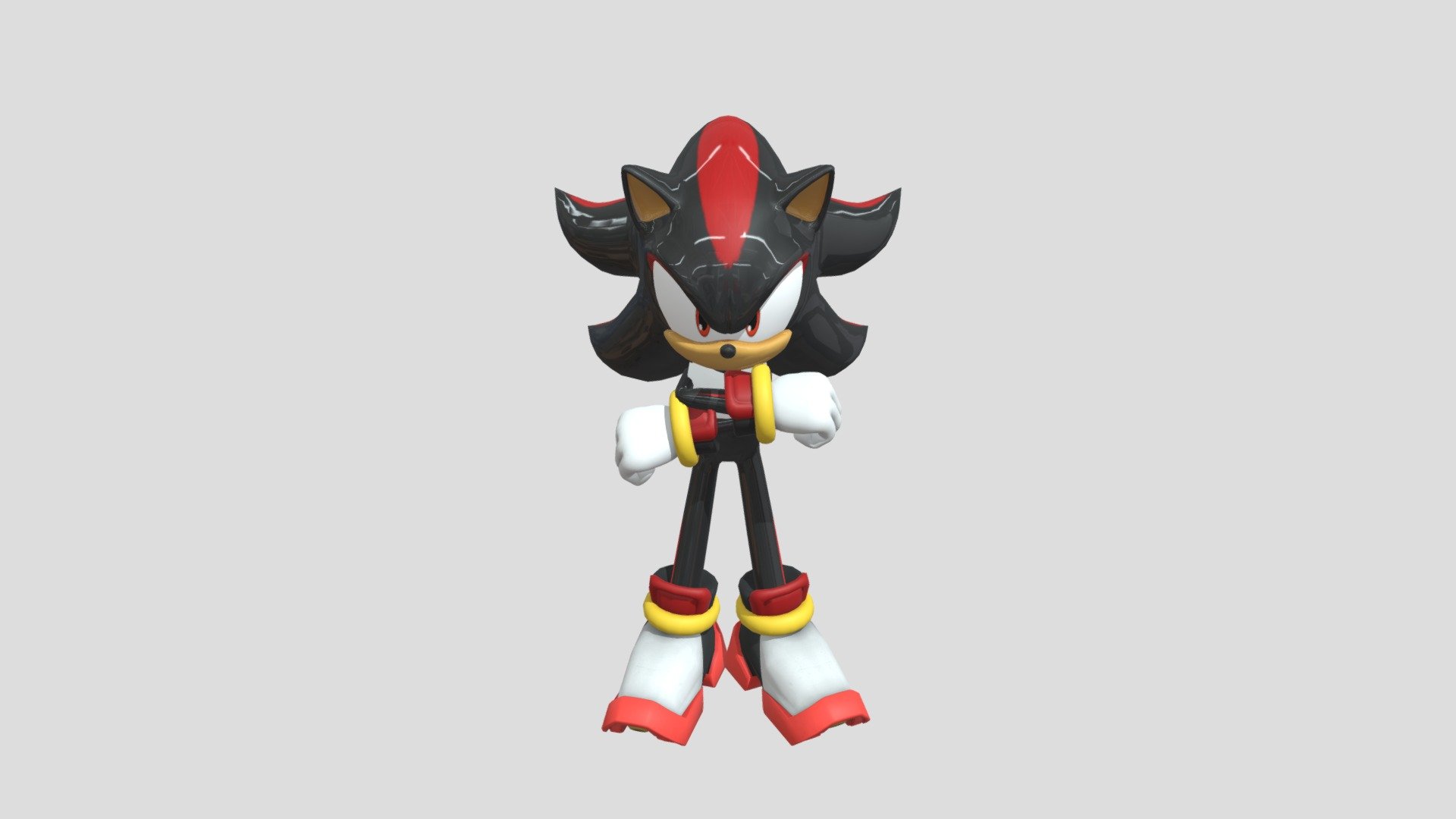 Shadow_the_hedgehog_free_model - Download Free 3D model by ...