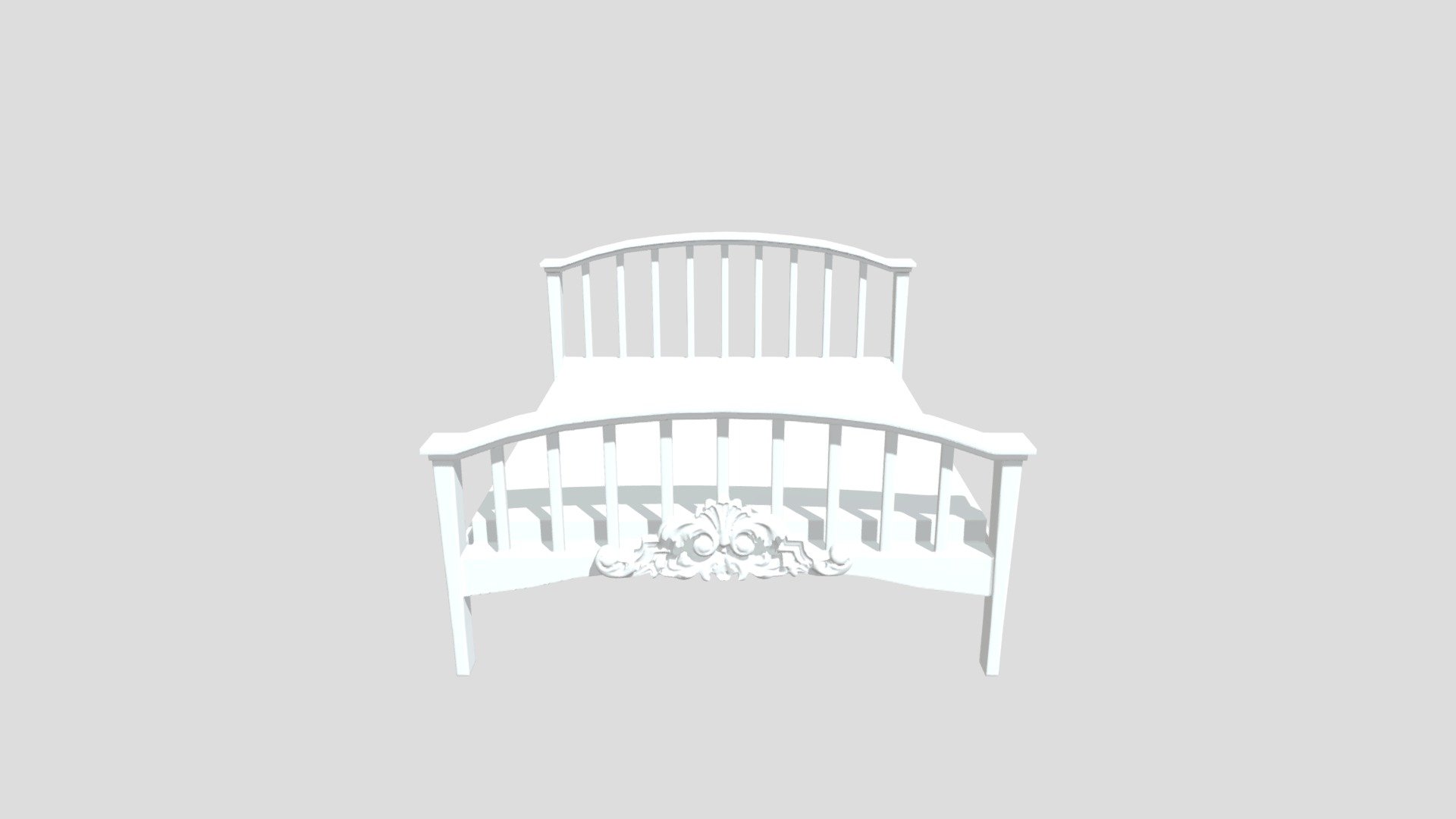 Bed High-poly - Download Free 3D model by Andrei.Urbus [98a7656 ...