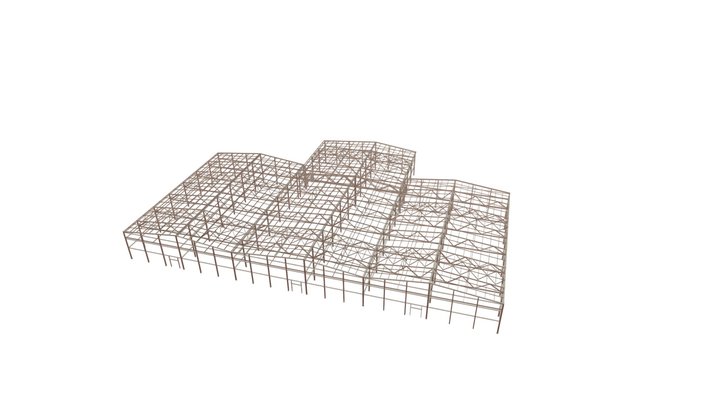01479 Склад Warehouse 3D Model