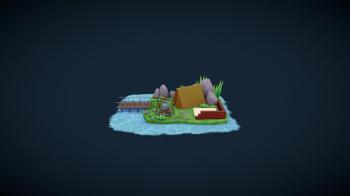 TENT PROJECT UVW 3D Model