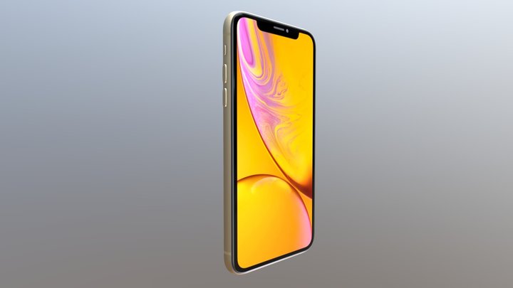 iPhone XR 3D Model
