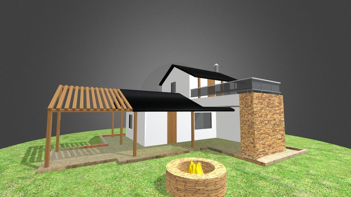 Casa Campestre FULL (113 5 M2) 3D Model