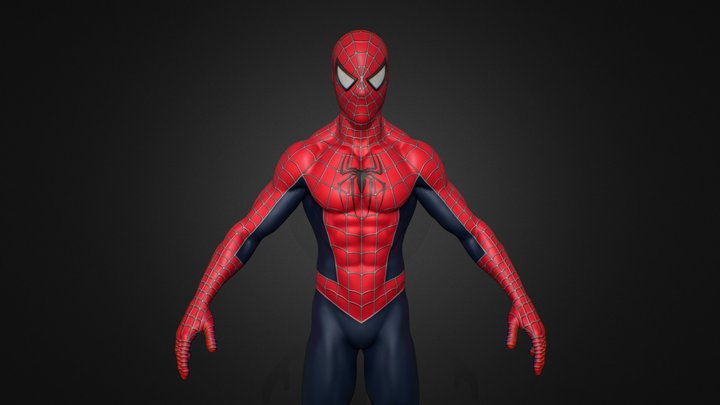 Spiderman No Way Home Sam Raimi Suit 3D Model