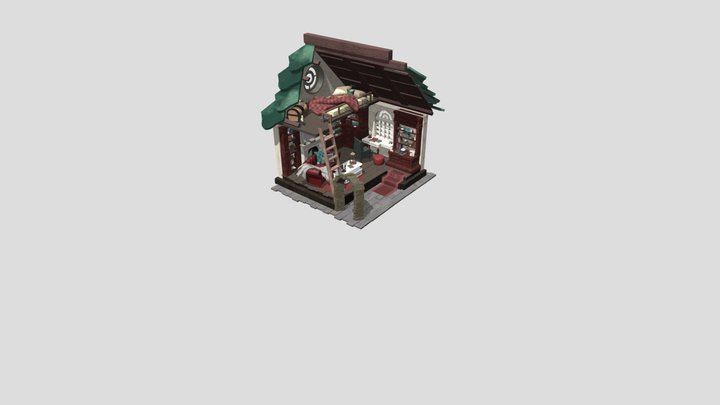 Isometric-room 3D models - Sketchfab