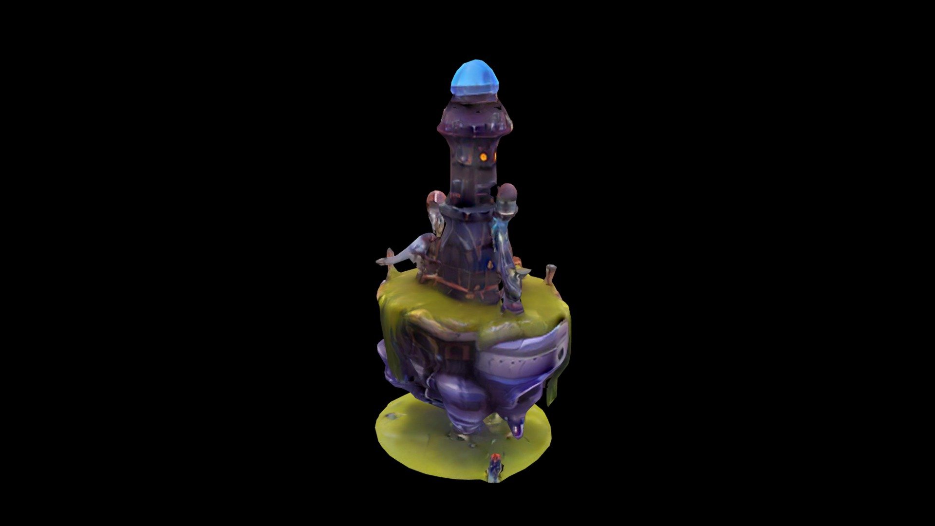 Tower Fall RTS building 01572817-690c-419b-bbaa- - Download Free 3D ...