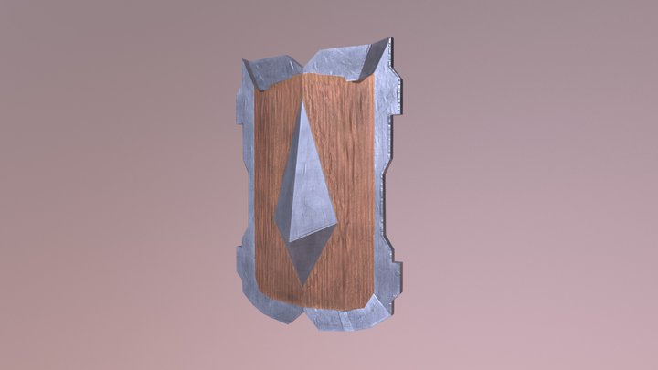 Heavy Shield 3D Model