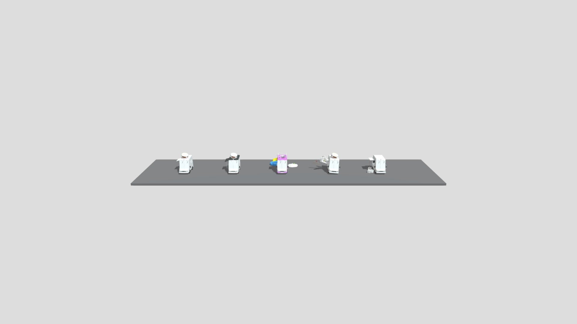 XYZ School - Food Car — Sketchfab embed 3D viewer