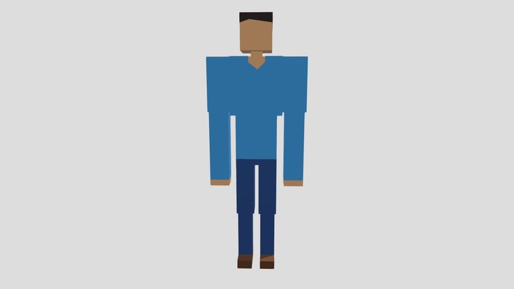 Henry Huckman 3D Model