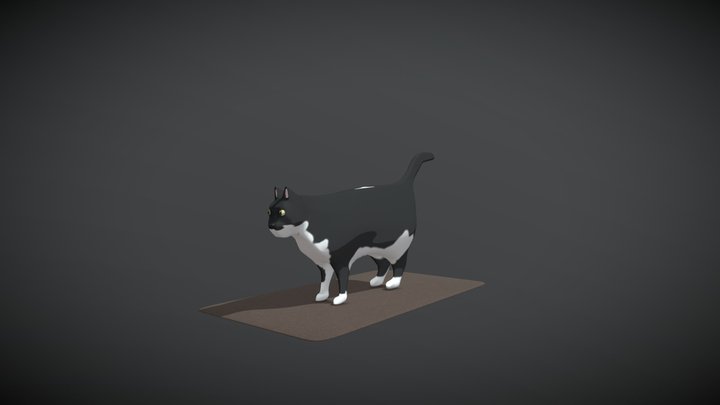Yep, that's a cat 3D Model