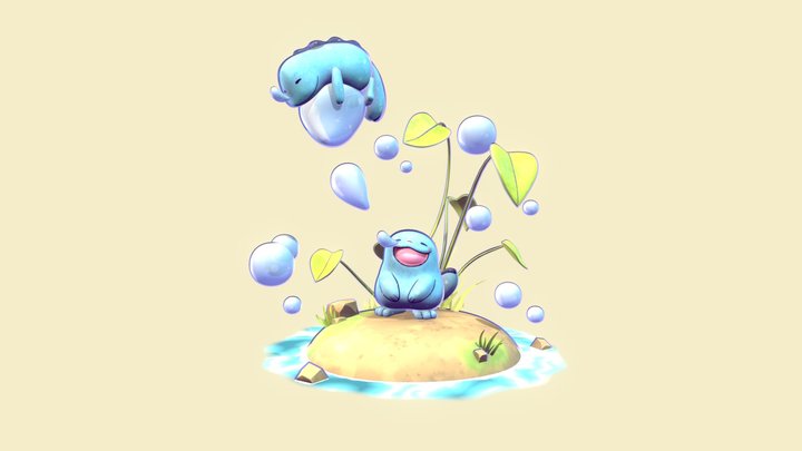 animated for Pokemon MMO 3d - A 3D model collection by ModeLolito  (@Modelisationlolito.) - Sketchfab