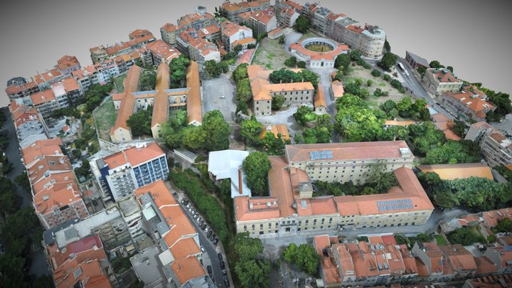 Hospital Miguel Bombarda 3D Model