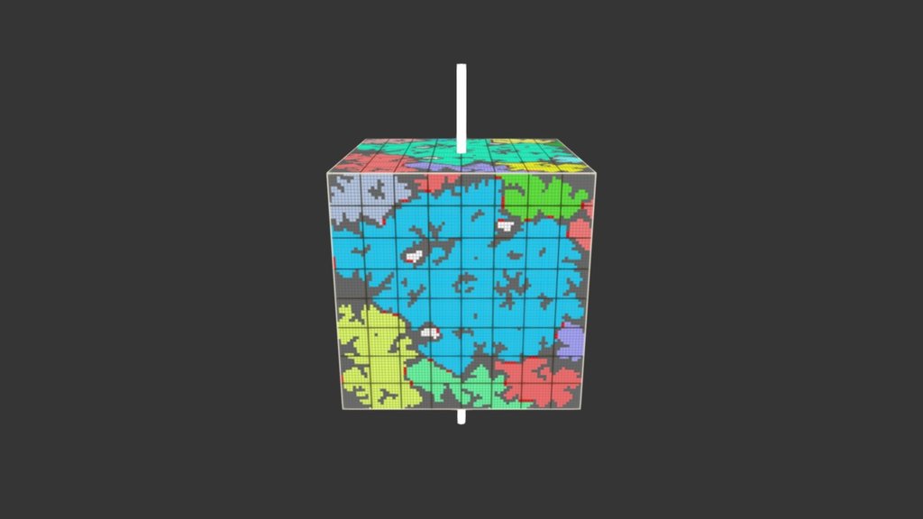 Color area cube + Grid - 3D model by fgy [98abbc6] - Sketchfab