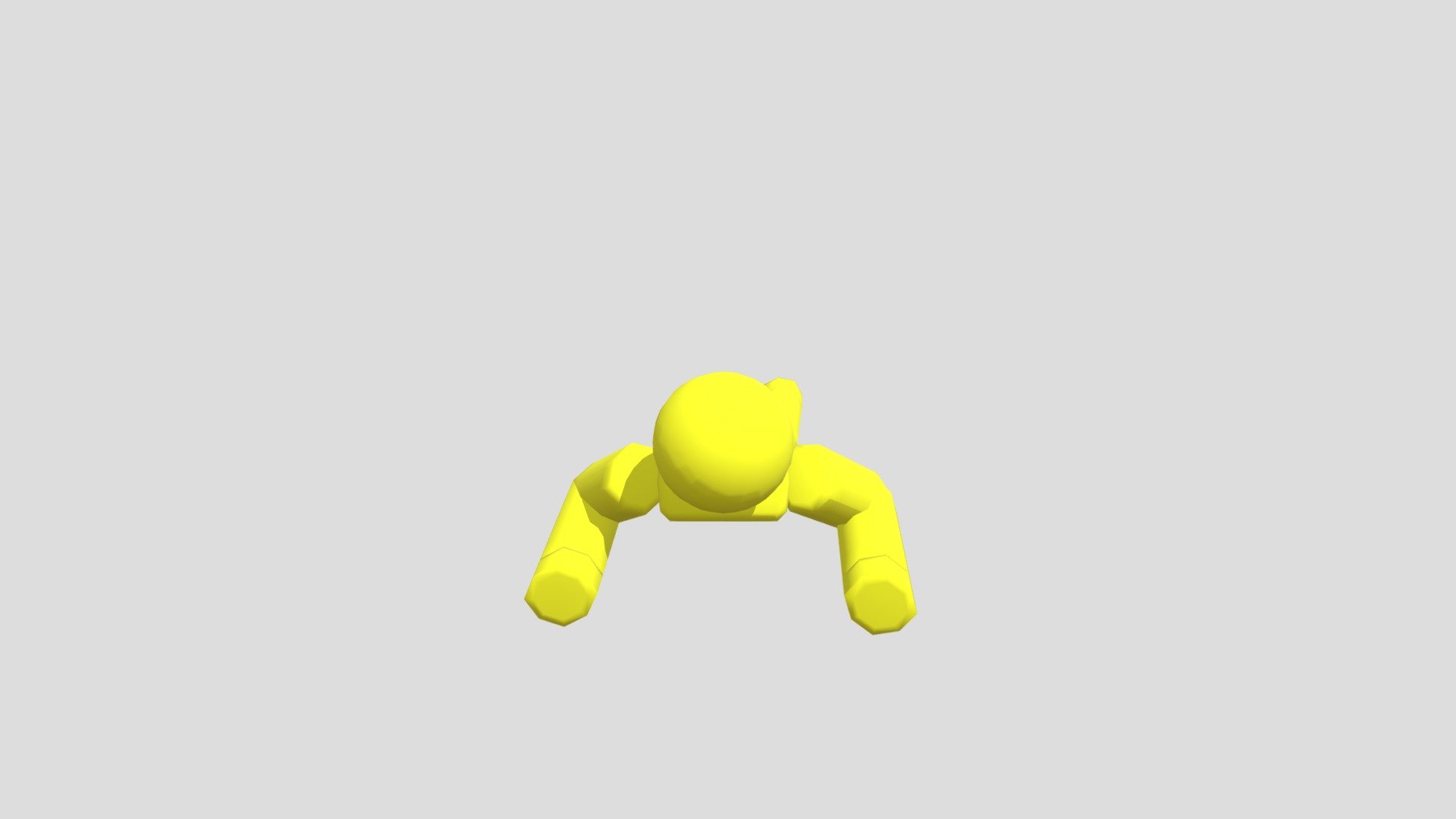 poppyplaytimetrainingdummyrun Download Free 3D model by