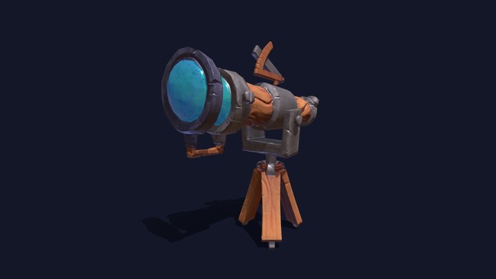 [STUDENT PROJECT]- Telescope 3D Model