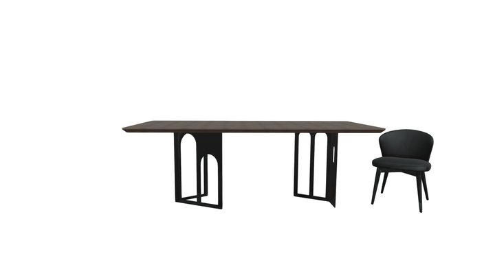 Portico table_second-studio. Designer I.Iacono 3D Model