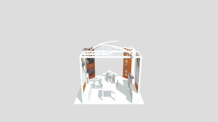 AO 2026 booth 3D Model