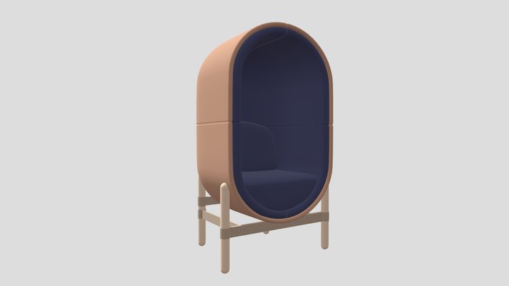 Modern Sofa 3D Model