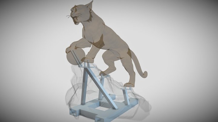 Wildcat_Transparent_Frame 3D Model