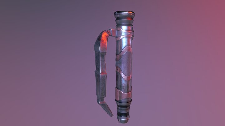 Hannah Saber Test 3D Model