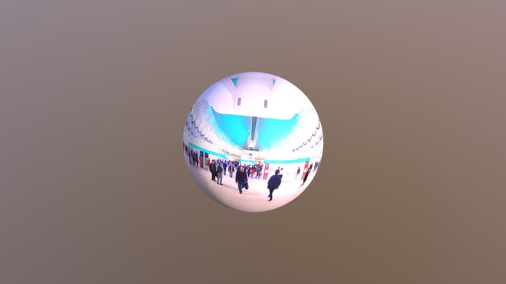 NYC Oculus 360 Image Sphere 3D Model
