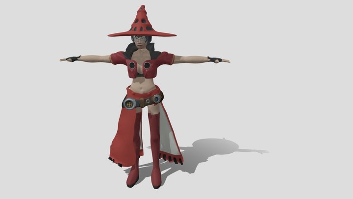 I-no From Guilty Gear 3D Model